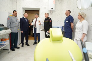 В Госпитале для ветеранов войн открылось первое в стране отделение геронтостоматологии