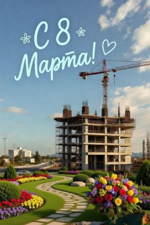 Дирекция «Союзпетростроя» от всей души поздравляет женщин с 8 марта